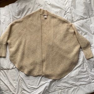 Cream Chunky Knit Cardigan